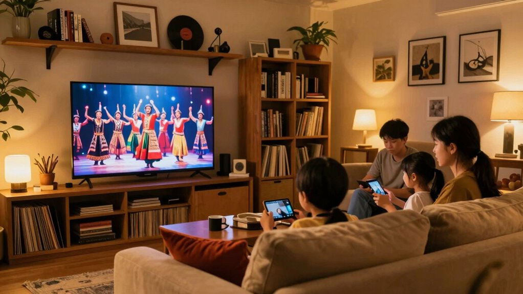 home centered digital cultural engagement