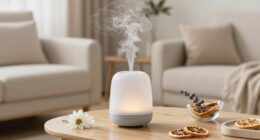 light subtle scent diffusion