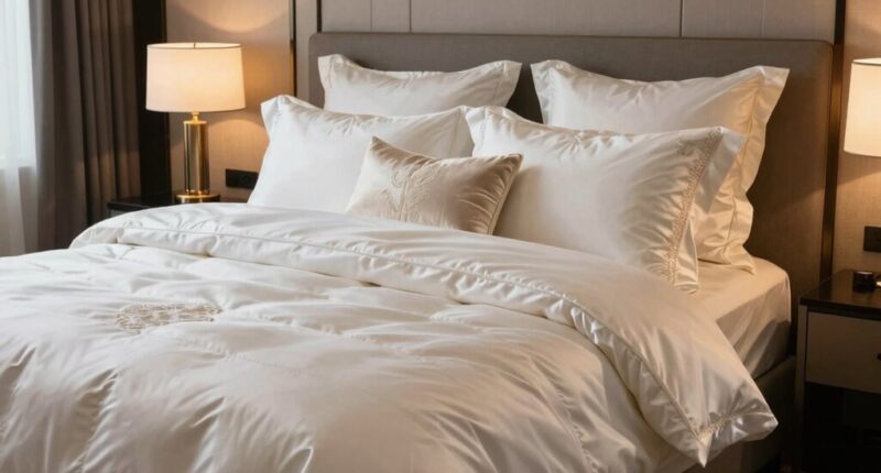 luxury bedding upgrades list