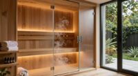 luxury home sauna trend