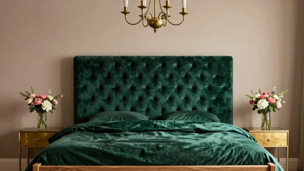 luxury textiles and statement lighting