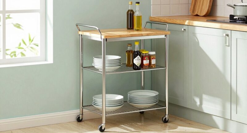 maximizes small kitchen space