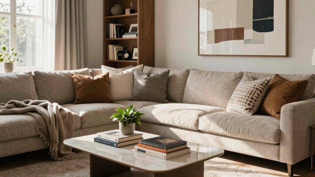 minimalist neutral personalized decor