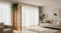 open airy room separation