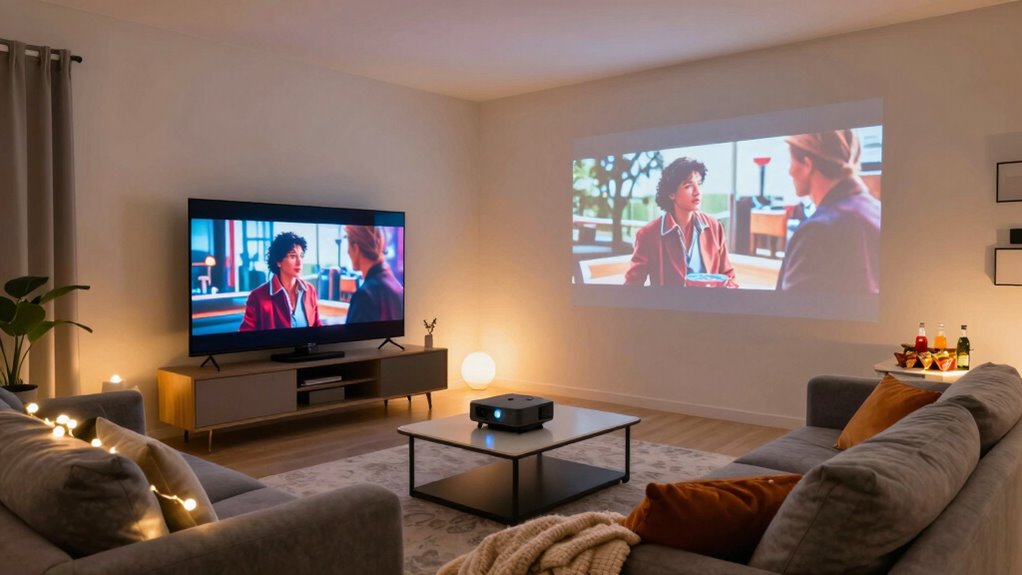 outdoor projector soundproof curtains