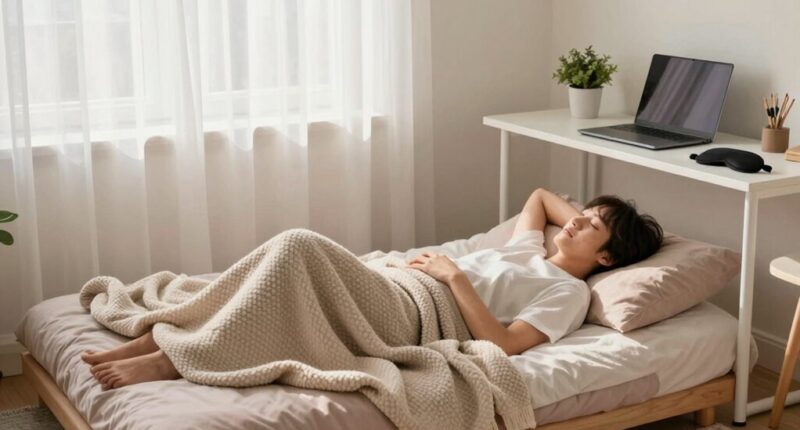 prioritizing sleep and well being