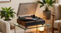 record players in homes