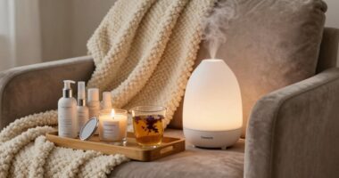 self care products for cozy evenings