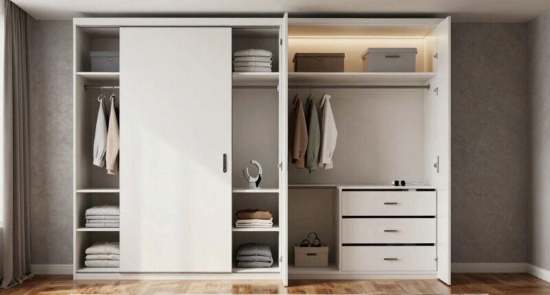 small bedroom closet solutions