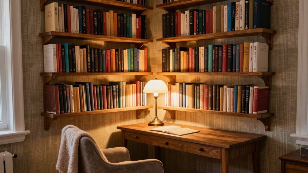 smart space saving book organization