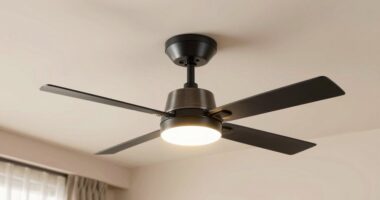 stylish bedroom ceiling fans
