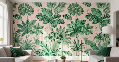 temporary wall decoration solution