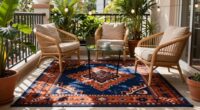 top balcony outdoor rugs