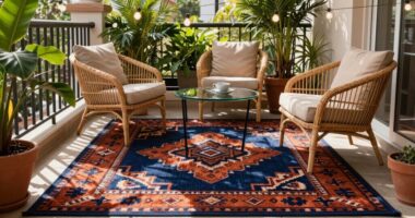 top balcony outdoor rugs