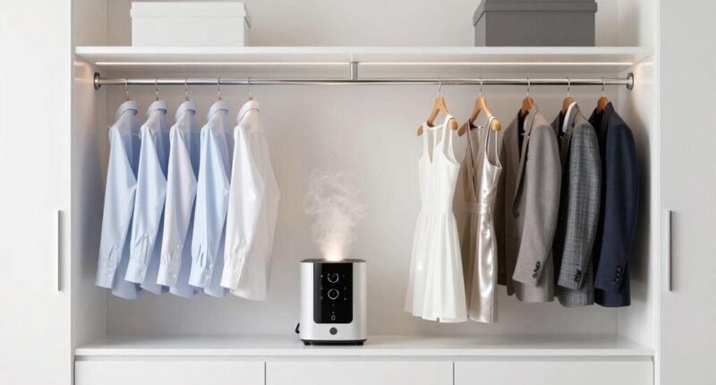 top clothing steam closets