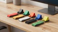 top desk cable organizers