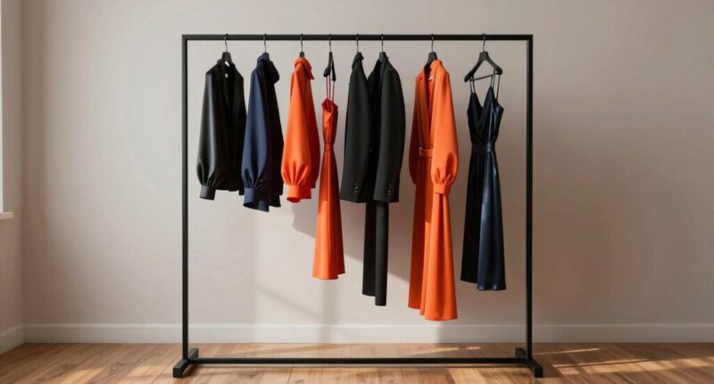top fashion clothing racks