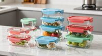 top glass storage sets