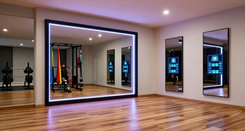 top home fitness mirrors