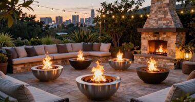 top patio fire pits