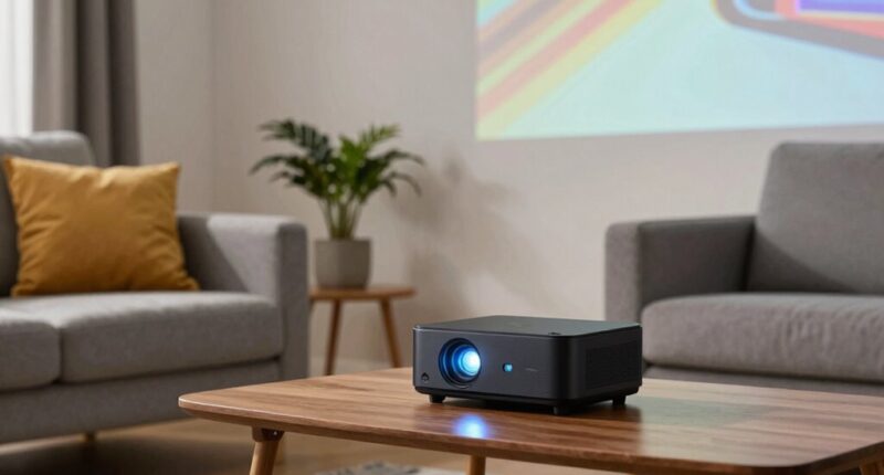 top portable apartment projectors