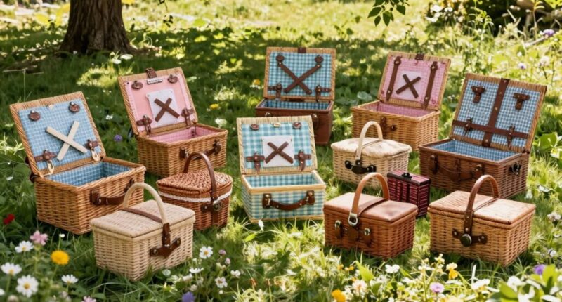 top stylish picnic baskets