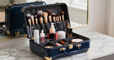 top travel vanity cases