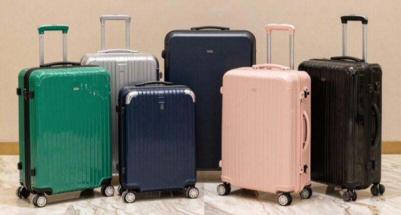 trendy luggage sets 2026