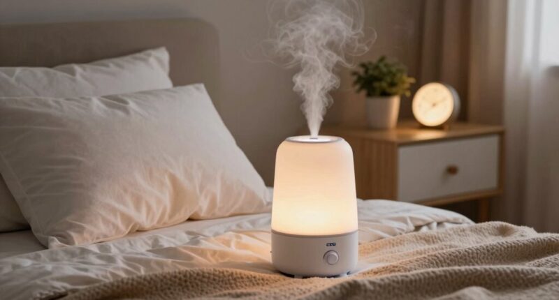 use humidifier for comfort