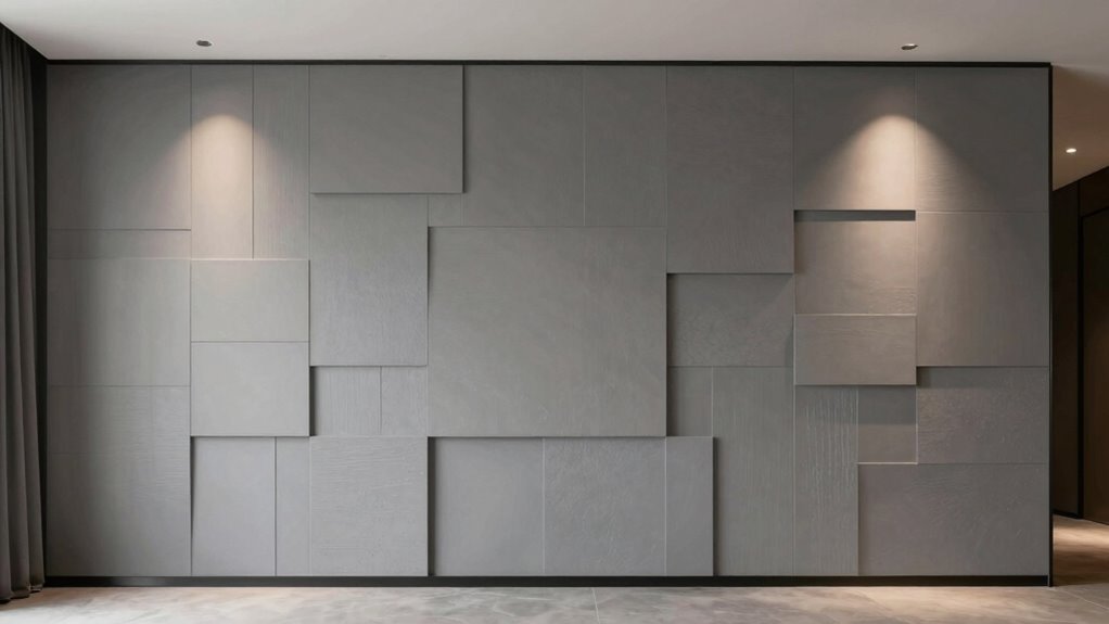 wall panels enhance spatial perception