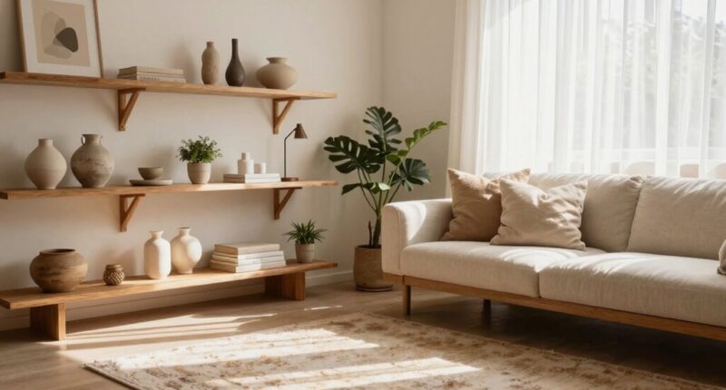warm minimalism apartment essentials