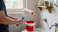 A Dingy Bathroom Gets a Bright, Farmhouse Redo in 5 Days for Only $800