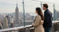 Couple On Empire State Building
