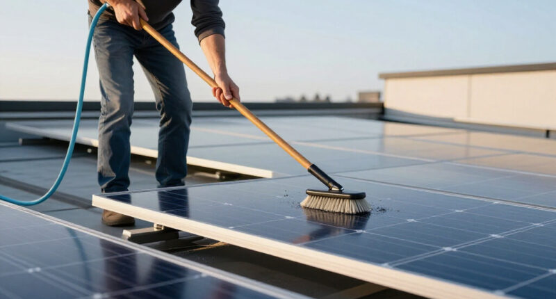 Should You Wash Your Solar Panels?
