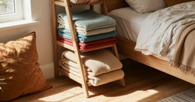 Aldi's Best-Selling Blanket Storage Ladder Is Finally Back