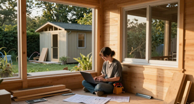 Building A Backyard Office, The Build And Cost Breakdown
