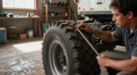 Ever Wonder What Those Long Spikes On Semi-Truck Wheels Are For? Here’s The Answer