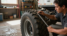 Ever Wonder What Those Long Spikes On Semi-Truck Wheels Are For? Here’s The Answer