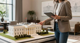 New White House East Wing Renderings Reveal Gold Additions - Axios