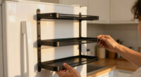 She Put A 5-Tier Bookshelf On Her Fridge, And It Created Storage Out Of Thin Air