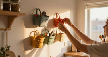 These Silly (And Smart!) Finds Created Instant Storage On My Kitchen Wall