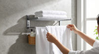 This Metal Rack Creates Instant Towel Storage And Includes Extra Uses I Never Expected!