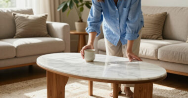 12 Best Marble-Top Wooden Coffee Tables for Stylish, Practical Living Rooms in 2026