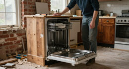 A Victorian Home's Entire Kitchen Was Demolished — Except For The Dishwasher