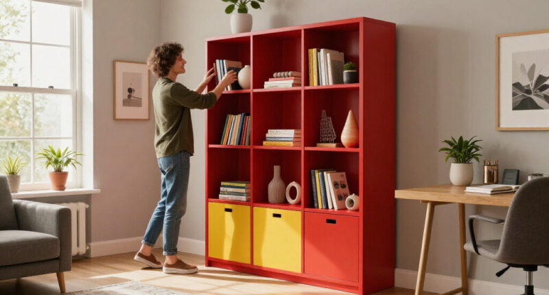 An Office Is Unrecognizable After IKEA BILLY Created A Refreshing Redo