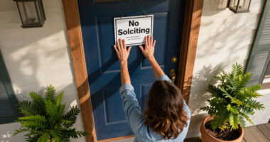 Can Solicitors Ignore A “No Soliciting” Sign On Your Home?