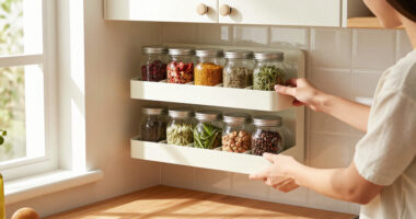 I’ll Never Use An Ordinary Spice Rack Again After Seeing This One