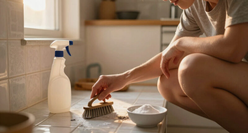 I Tried 3 DIY Grout Cleaners — And This One Simple Trick Blew Me Away
