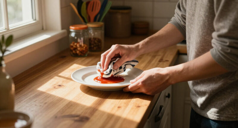 I Tried 4 Methods For Removing Ketchup Stains, And There Was A Clear Winner