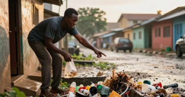 Lagos: LAWMA Arrests Resident For Dumping Refuse Into Drain During Rainfall - Daily Post Nigeria